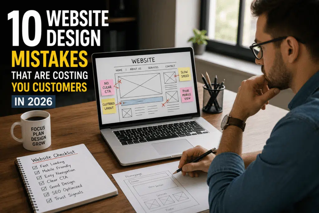 Landing Page Design Mistakes